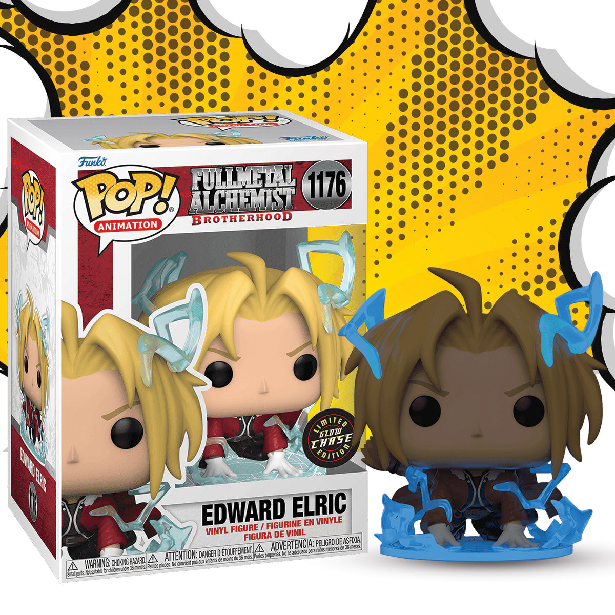 Funko Pop! Anime: Edward Elric with Energy (Chase)