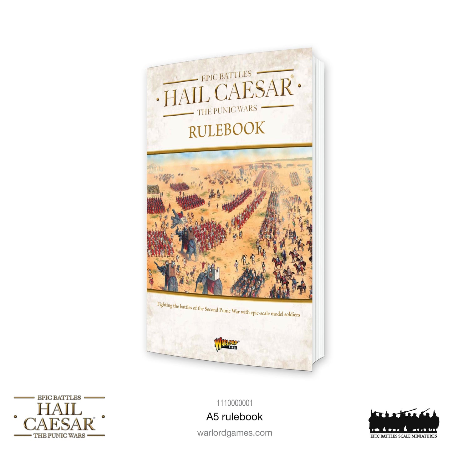 Hail Caesar Epic Battles: Punic Wars: Rulebook By Warlord Games