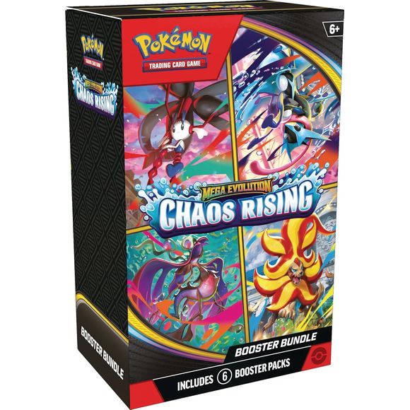 Pokemon: Mega Evolution - Chaos Rising - Booster Bundle