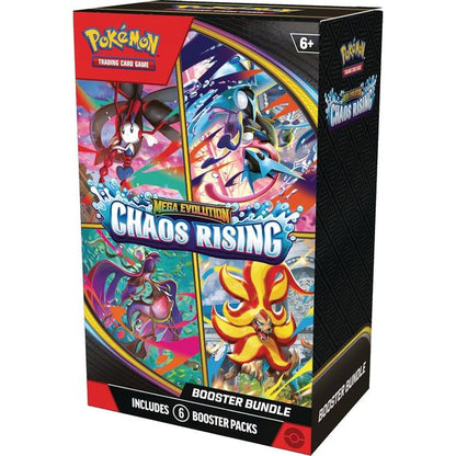 Pokemon: Mega Evolution - Chaos Rising - Booster Bundle