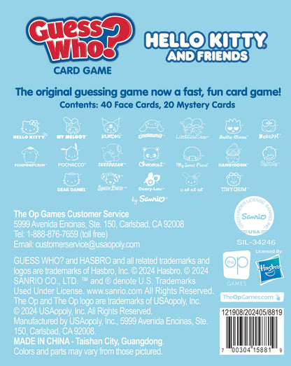 Guess Who Card Game: Hello Kitty and Friends
