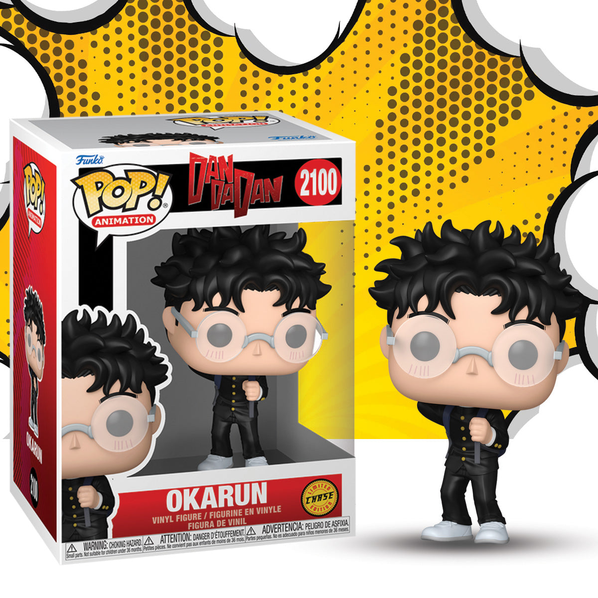 Funko Pop! Anime: Dandadan - Okarun (Chase)