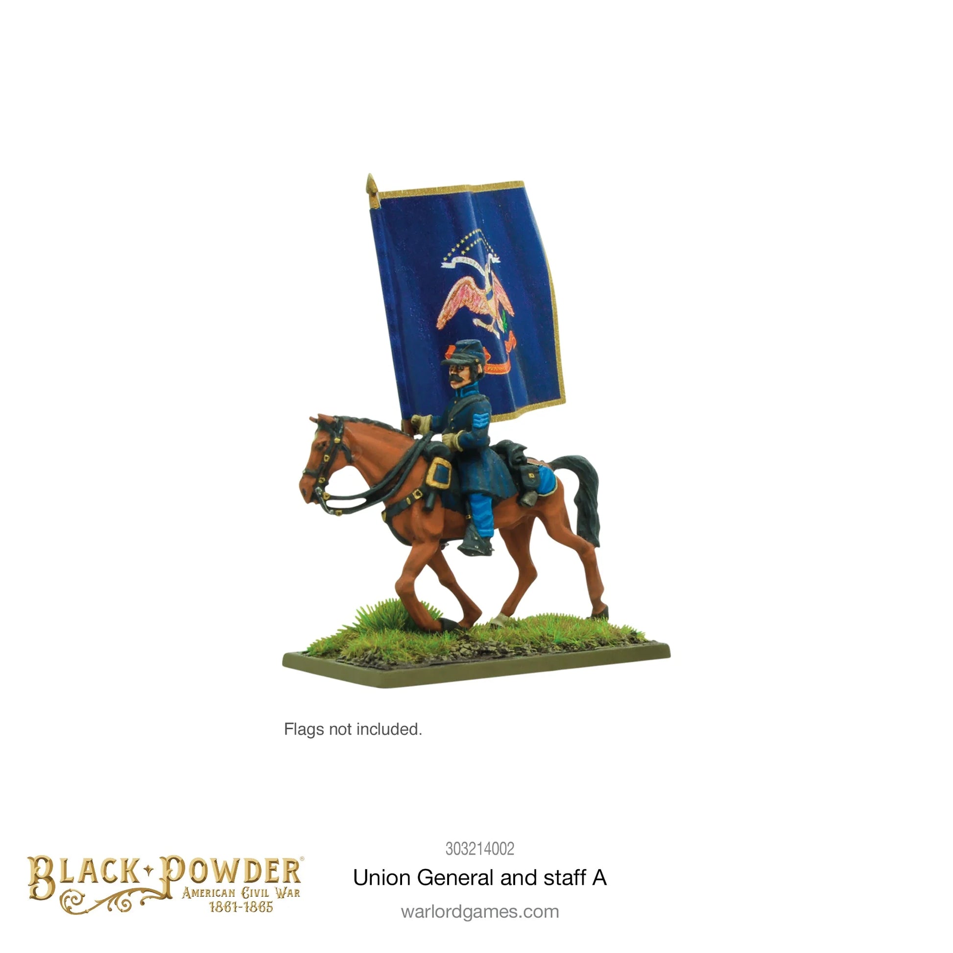 Black Powder: American Civil War: Union General and Staff A By Warlord Games