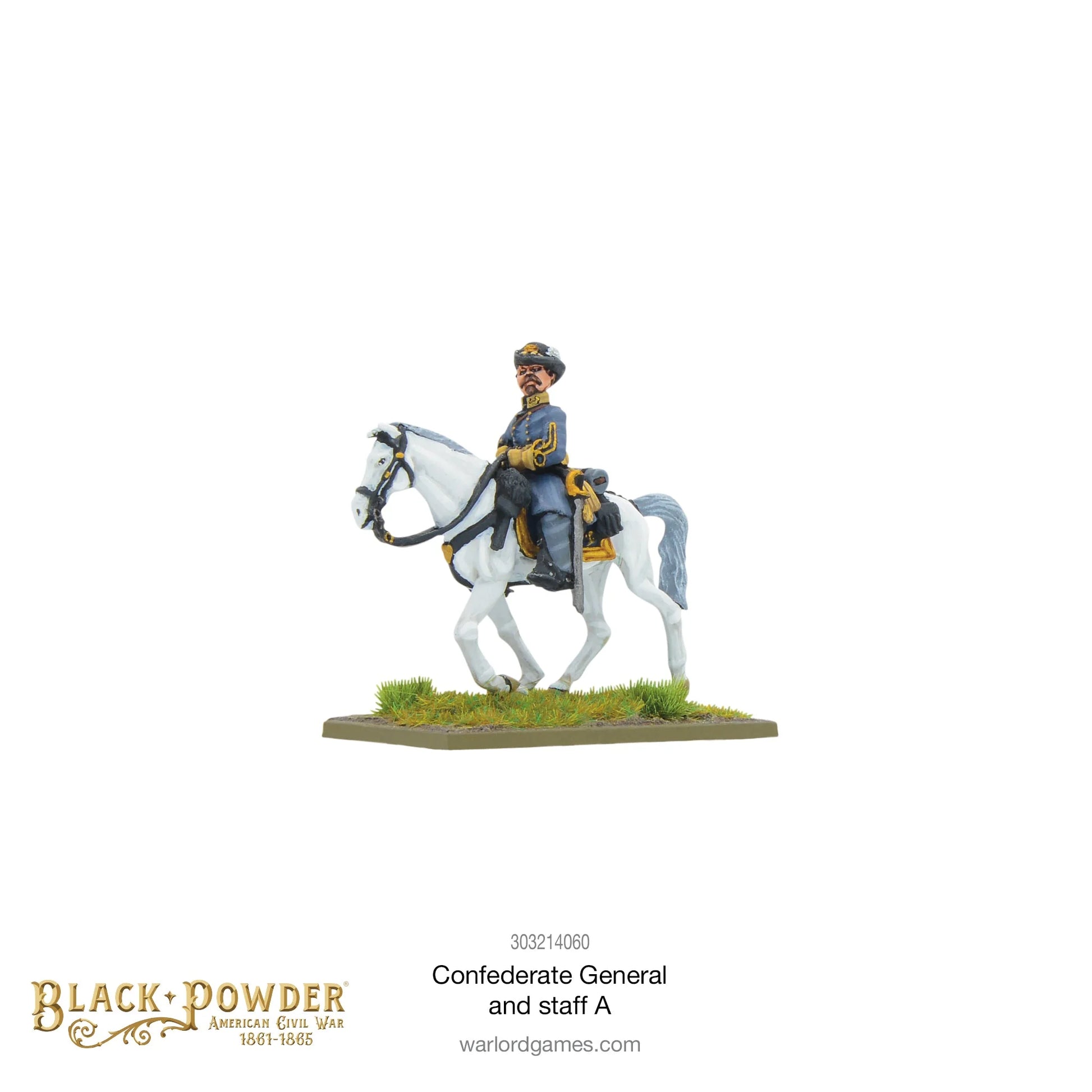 Black Powder: American Civil War: Confederate General and Staff A By Warlord Games