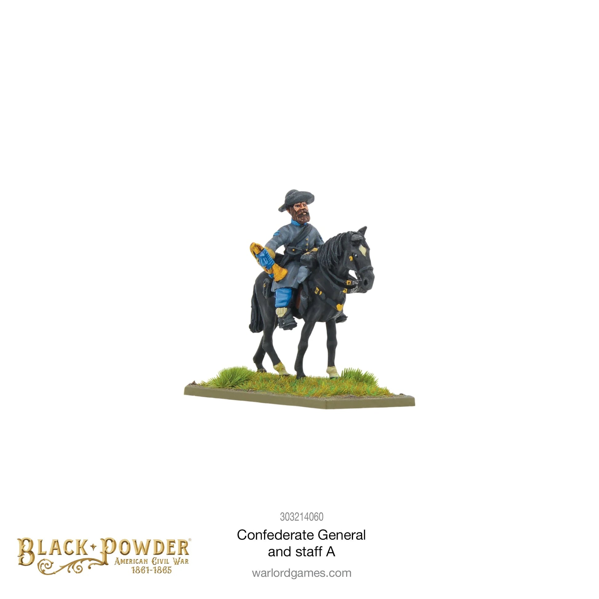 Black Powder: American Civil War: Confederate General and Staff A By Warlord Games