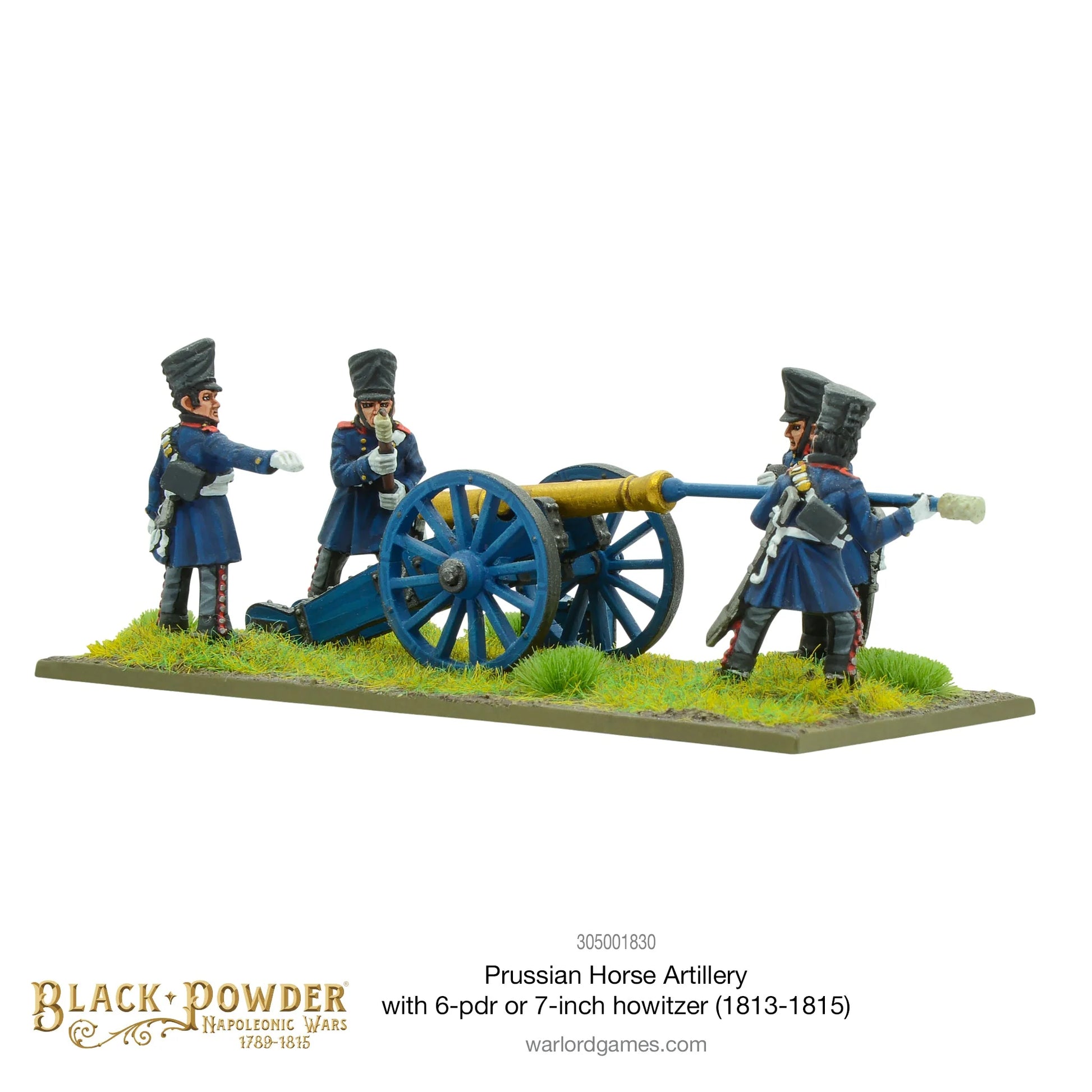 Black Powder: Napoleonic Prussian Horse Artillery with 6-pdr (1813-1815) By Warlord Games