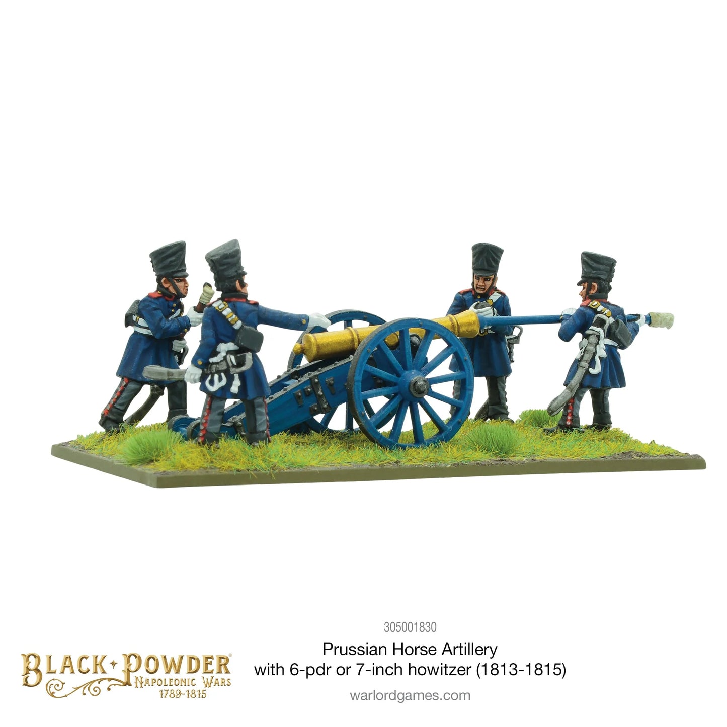 Black Powder: Napoleonic Prussian Horse Artillery with 6-pdr (1813-1815) By Warlord Games