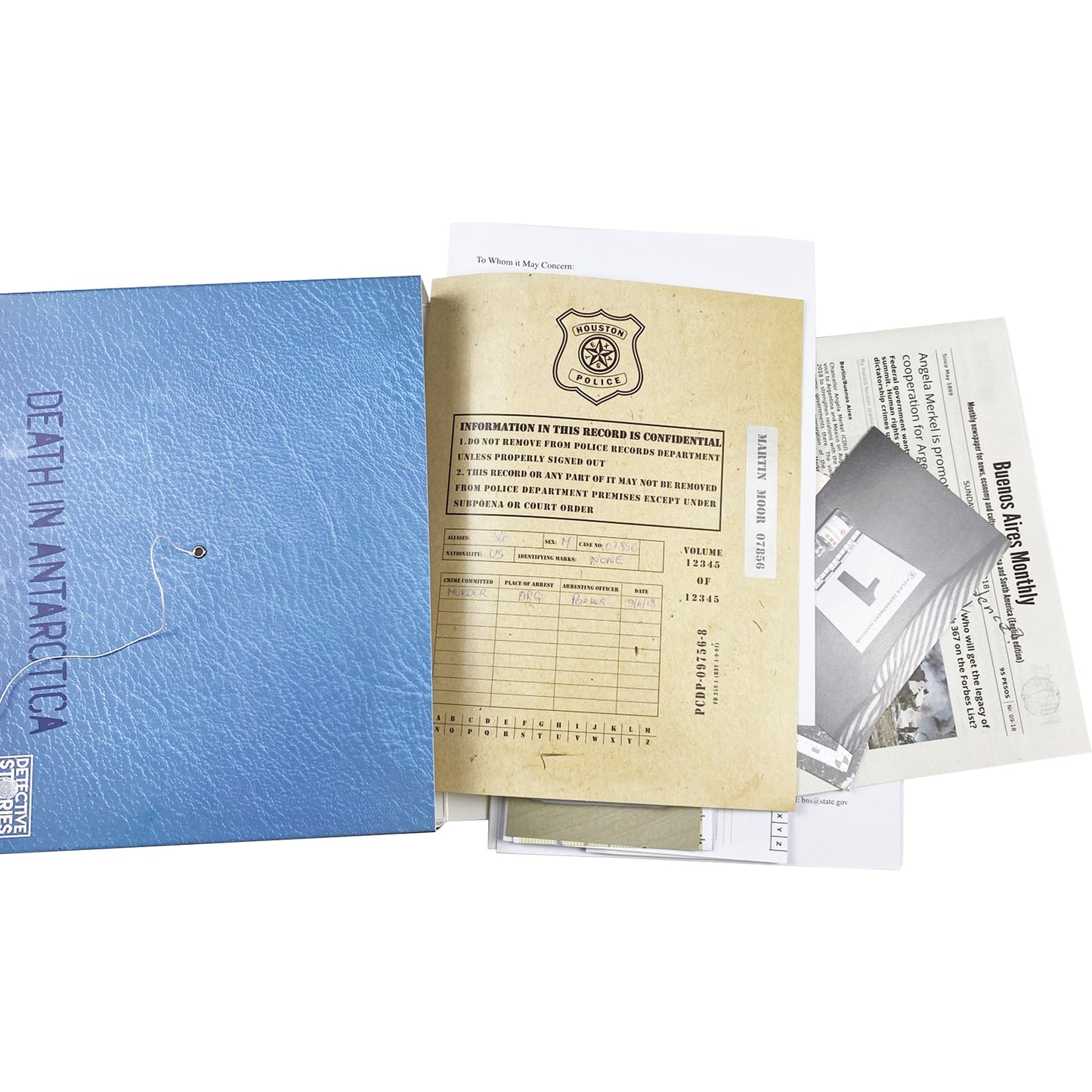 Murder Mystery Party Case Files: Death In Antarctica