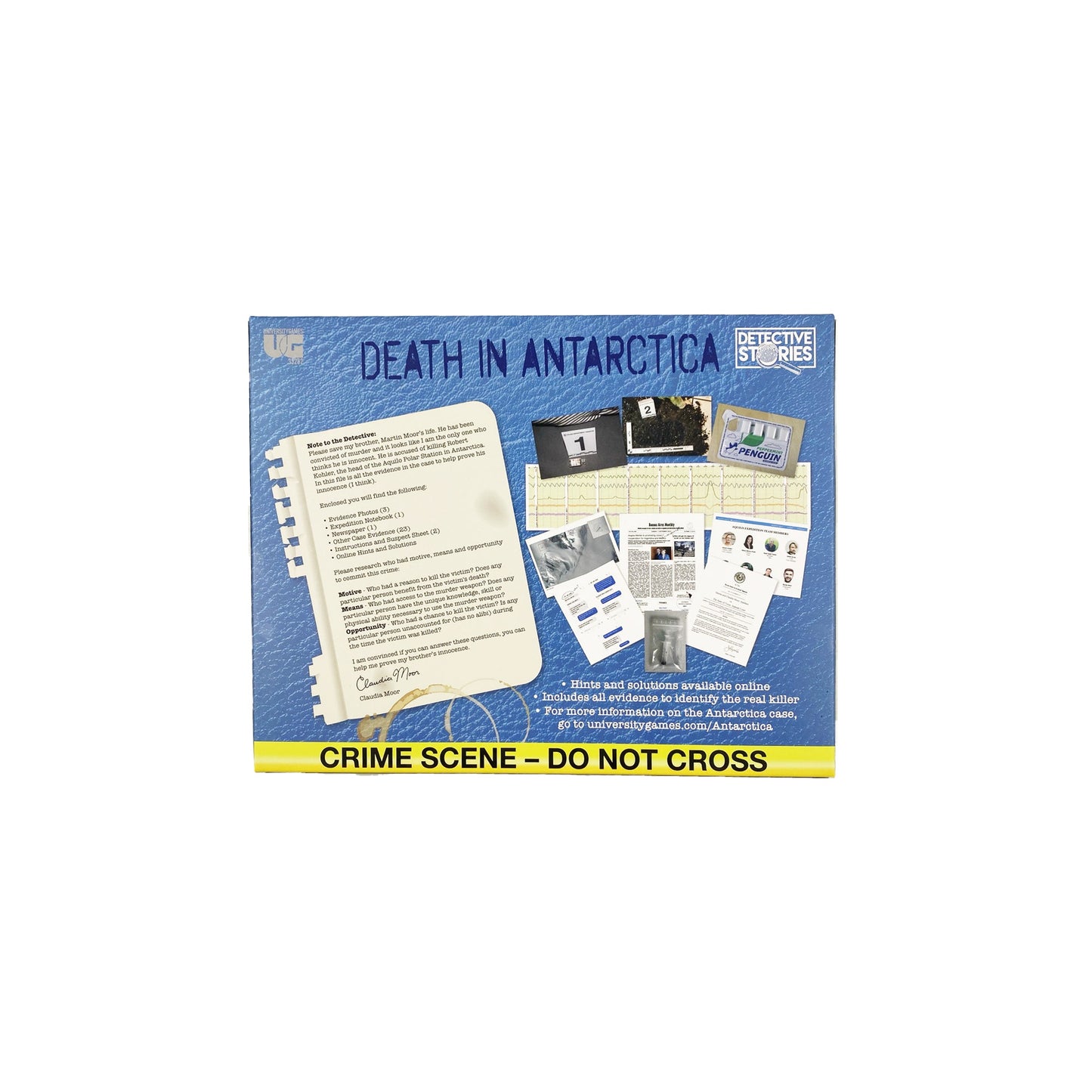 Murder Mystery Party Case Files: Death In Antarctica