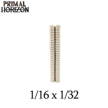 Magnets: 1/8 in x 1/16 in (50) By Primal Horizon