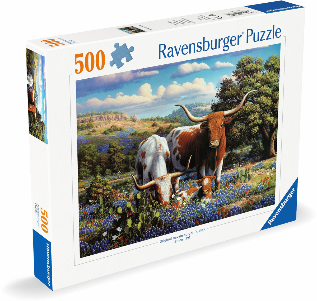 Loving Longhorns 500 PC Puzzle