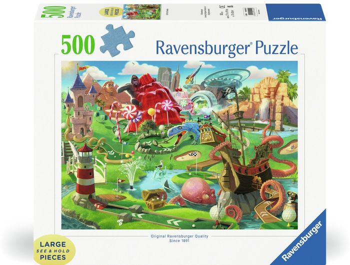 Putt Putt Paradise 500 PC Large Format Puzzle