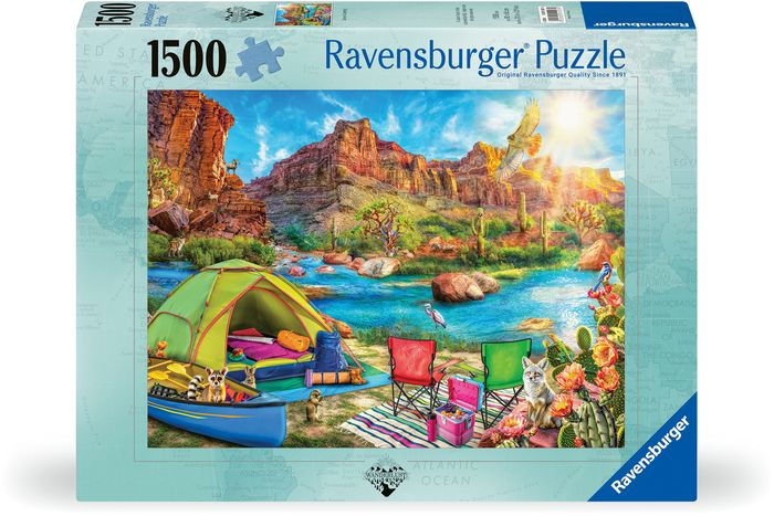 Canyon Camping 1500 PC Puzzle