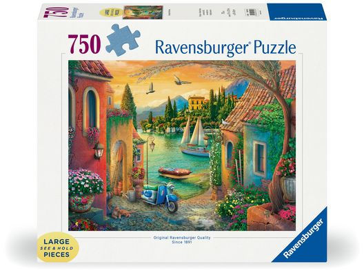 European Villa Views 750 PC Large Format Puzzle