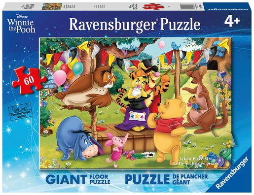 Winnie the Pooh Magic Show 60 PC Floor Puzzle