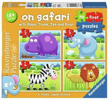 My First Puzzles - On Safari 2, 3, 4, 5 PC Puzzles