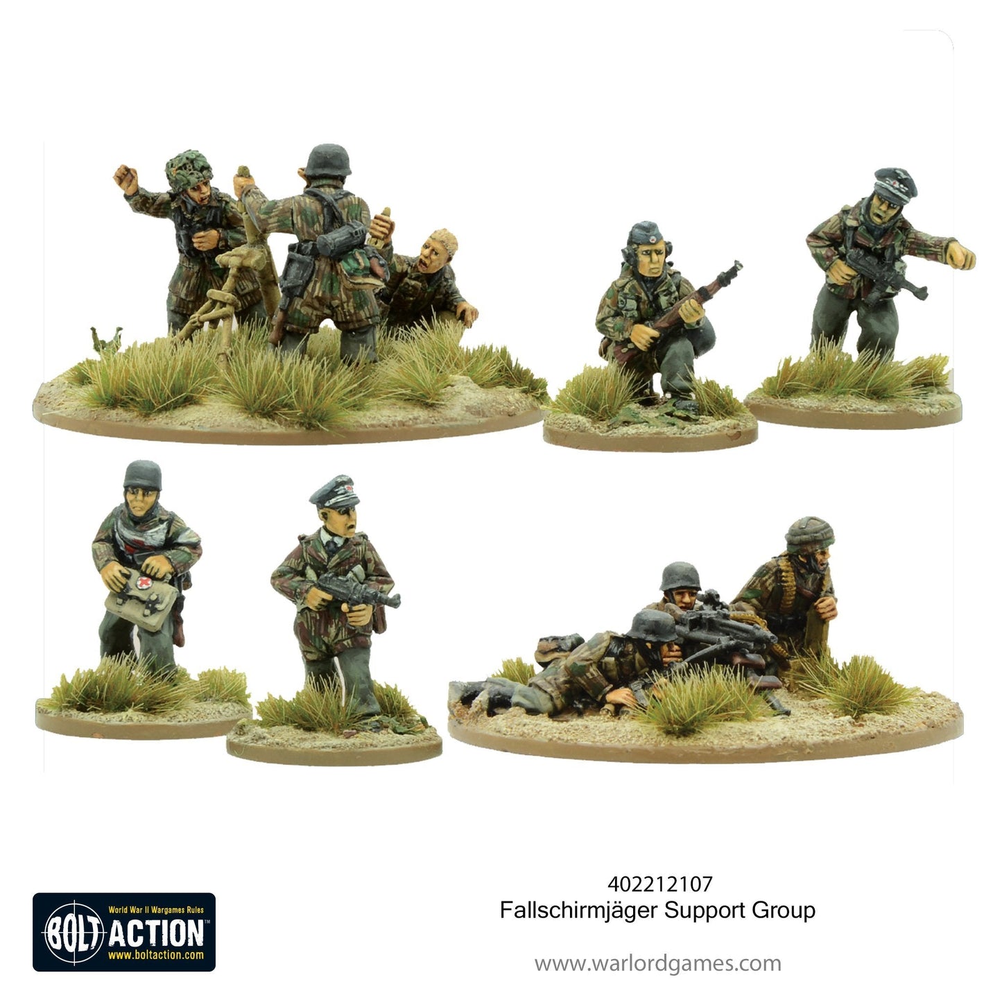 Bolt Action: Winter Fallshirmjager Support Group