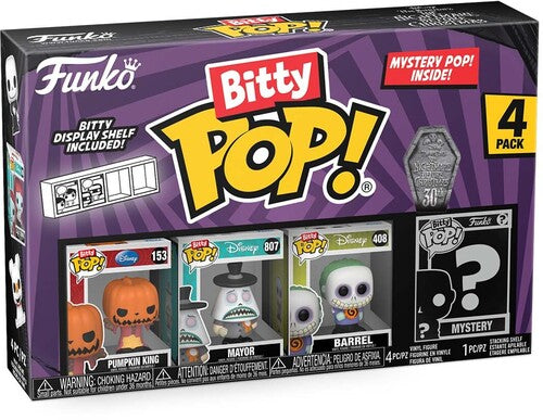 Funko Bitty Pop! The Nightmare Before Christmas - Pumpkin Jack 4PK