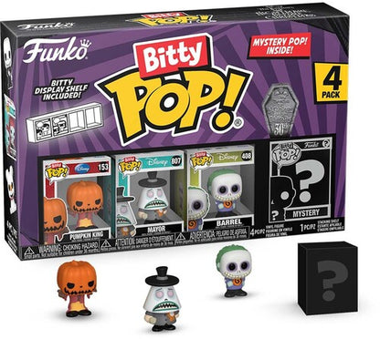 Funko Bitty Pop! The Nightmare Before Christmas - Pumpkin Jack 4PK