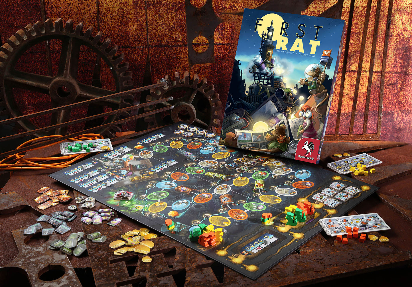 First Rat | Board Game | Pegasus Spiele