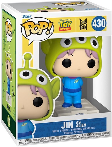 Funko Pop! Rocks: BTS Toy Story x Tiny TAN - Jin As Alien