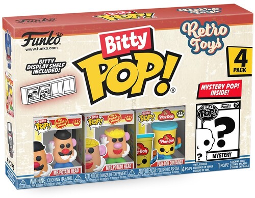 Funko Bitty Pop! Retro Toys - Mr. Potato Head 4-Pack
