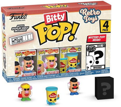 Funko Bitty Pop! Retro Toys - Mr. Potato Head 4-Pack