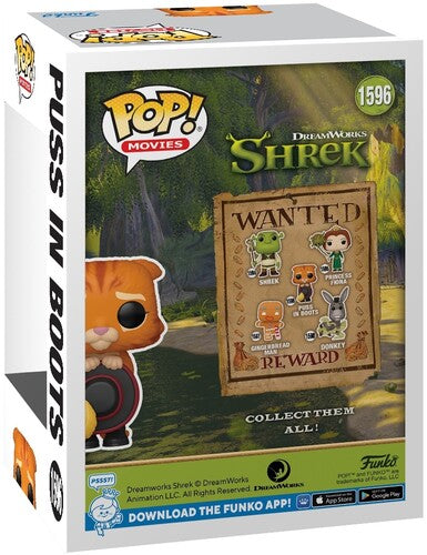 Funko Pop! Movies: Shrek - Puss in Boots (30th Anniversary)