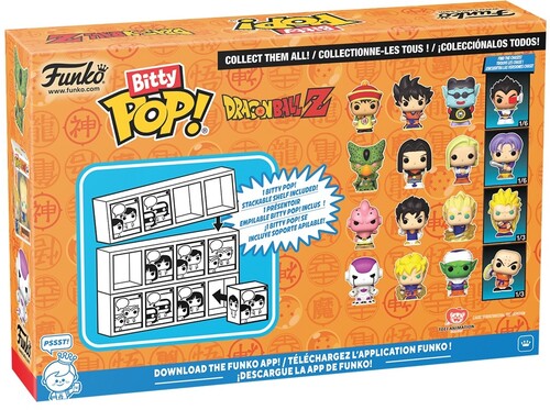 Funko Bitty Pop! Anime: Dragon Ball Z - Frieza 4-Pack