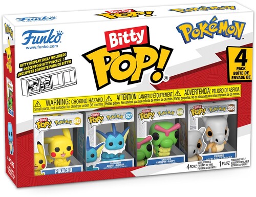 Funko Bitty Pop! Pokemon - Pikachu 4-Pack
