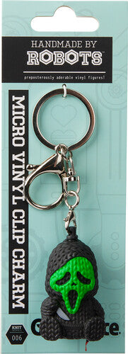 Ghost Face 006 Fluorescent Green Micro Charm