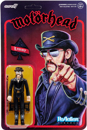 Motorhead Reaction Figures - Lemmy (Modern Cowboy) – Cats In Hat Inc.