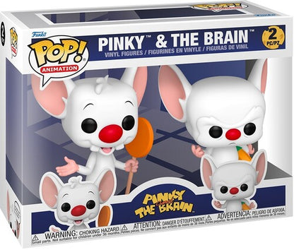 Funko Pop! Animation: Pinky & The Brain 2-Pack