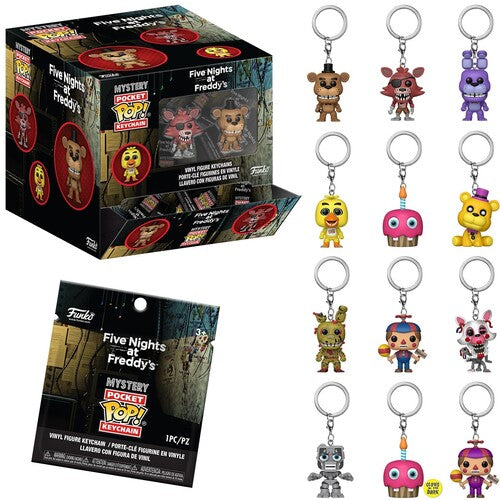 Funko Pop Keychain! Five Nights at Freddy's Classic (One Random Keychain Per Purchase)