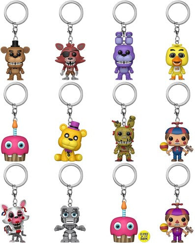 Funko Pop Keychain! Five Nights at Freddy's Classic (One Random Keychain Per Purchase)