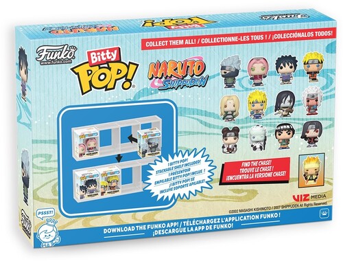 Funko Bitty Pop! Naruto Shippuden - Team 7 4-Pack