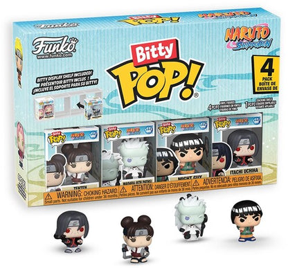 Funko Bitty Pop! Naruto Shippuden - Battles 4-Pack