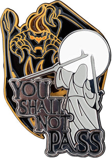 WETA Workshop - The Lord of the Rings Trilogy - You Shall Not Pass Stackable Enamel Pin Set