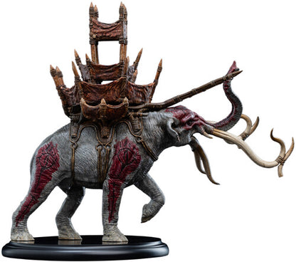 The Lord of the Rings Trilogy - Mumak in Battle Miniature Statue