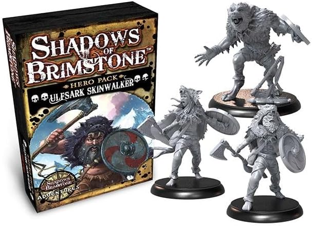 Shadows of Brimstone: Hero Pack: Ulfsark Skinwalker By Flying Frog Productions