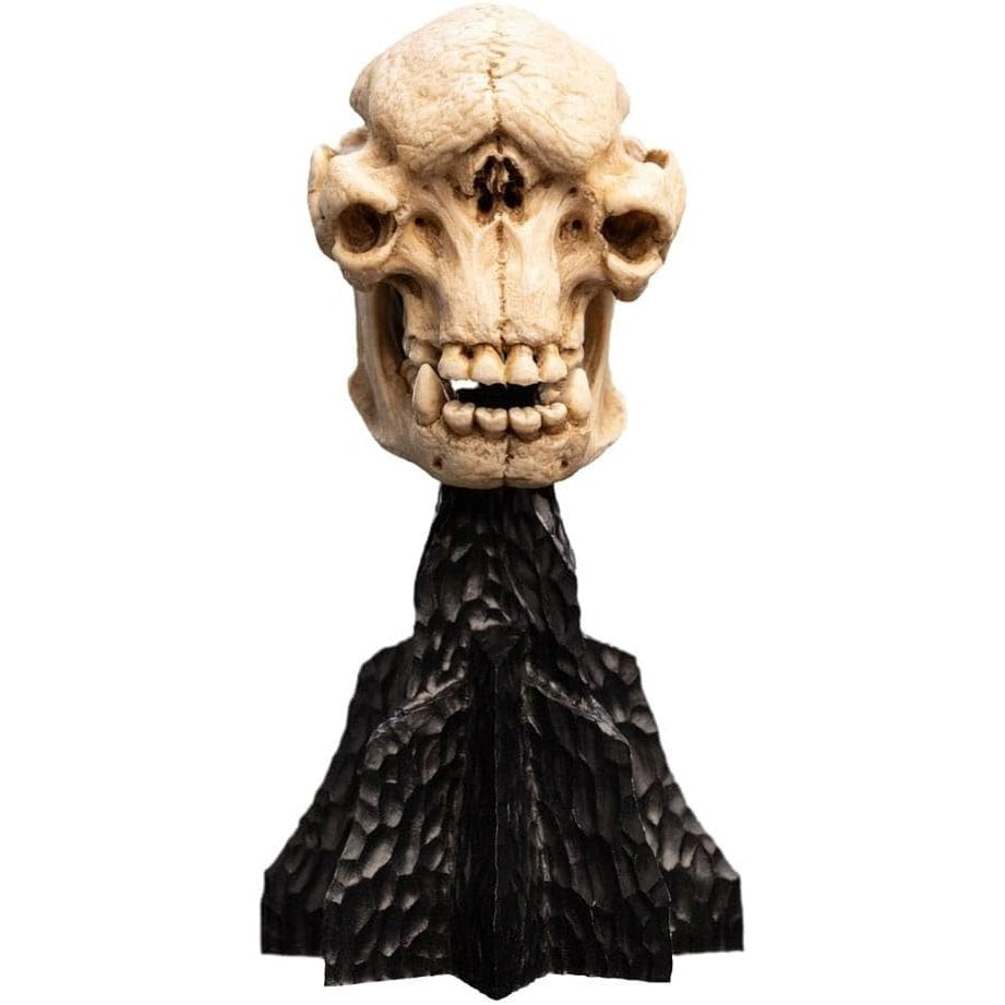 Lotr - Skull Of A Cave Troll Polystone Statue