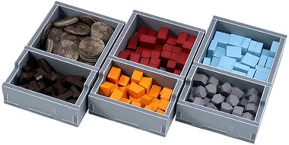 Box Insert: Architects Of The West Kingdom, Age Of Artisans Expansion, And Architects 2018 KS Promos Pack - Cats In Hat Inc.