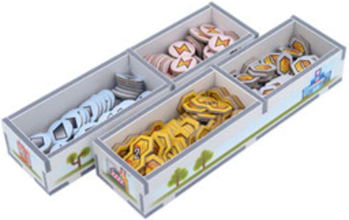 Box Insert: Color: Fantastic Factories With Manufactions & Subterfuge Expansions