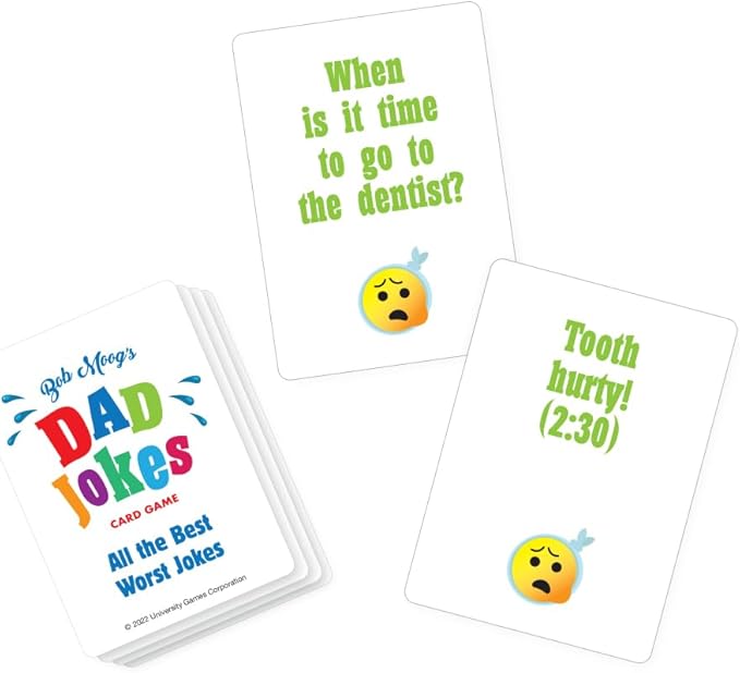 Bob Moog's Dad Jokes Game By University Games