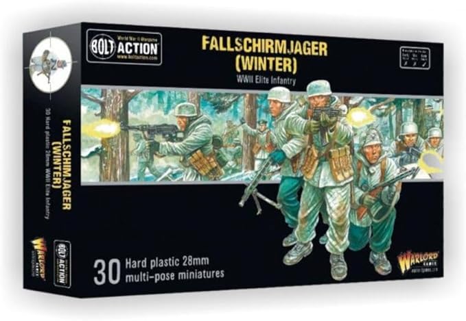Bolt Action: German Fallschirmjager Winter By Warlord Games