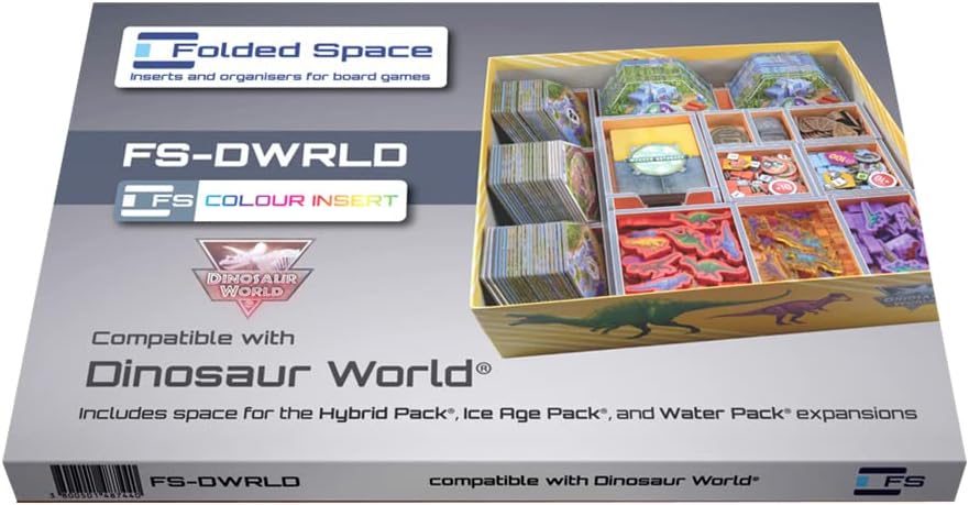Box Insert: Color: Dinosaur World