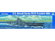 1/350 USS Franklin CV13 Aircraft Carrier 1944