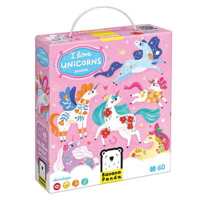 I Love Unicorns Puzzle 4+ Floor Puzzle
