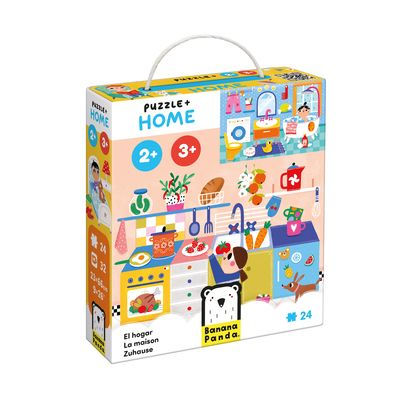 Banana Panda Puzzle + Home 2+,3+