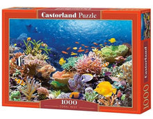 Castorland 1000 Piece Jigsaw Puzzle, Coral Reef Fishes, Sealife, Ocean, Adult Puzzle, Castorland C-101511-2